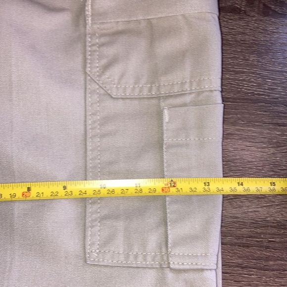 Mens 38x31 Dickies Khaki Cargo Work Pants - Picture 7 of 12